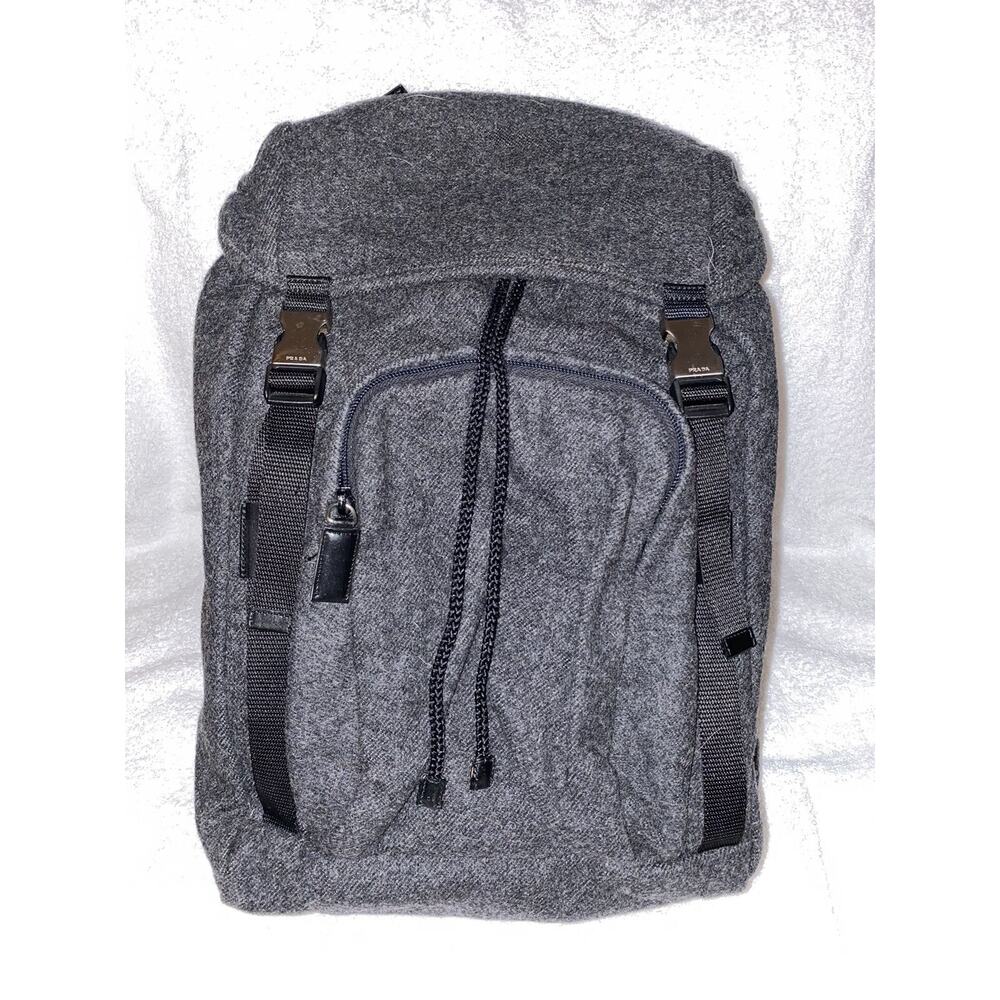 Prada Wool Backpack